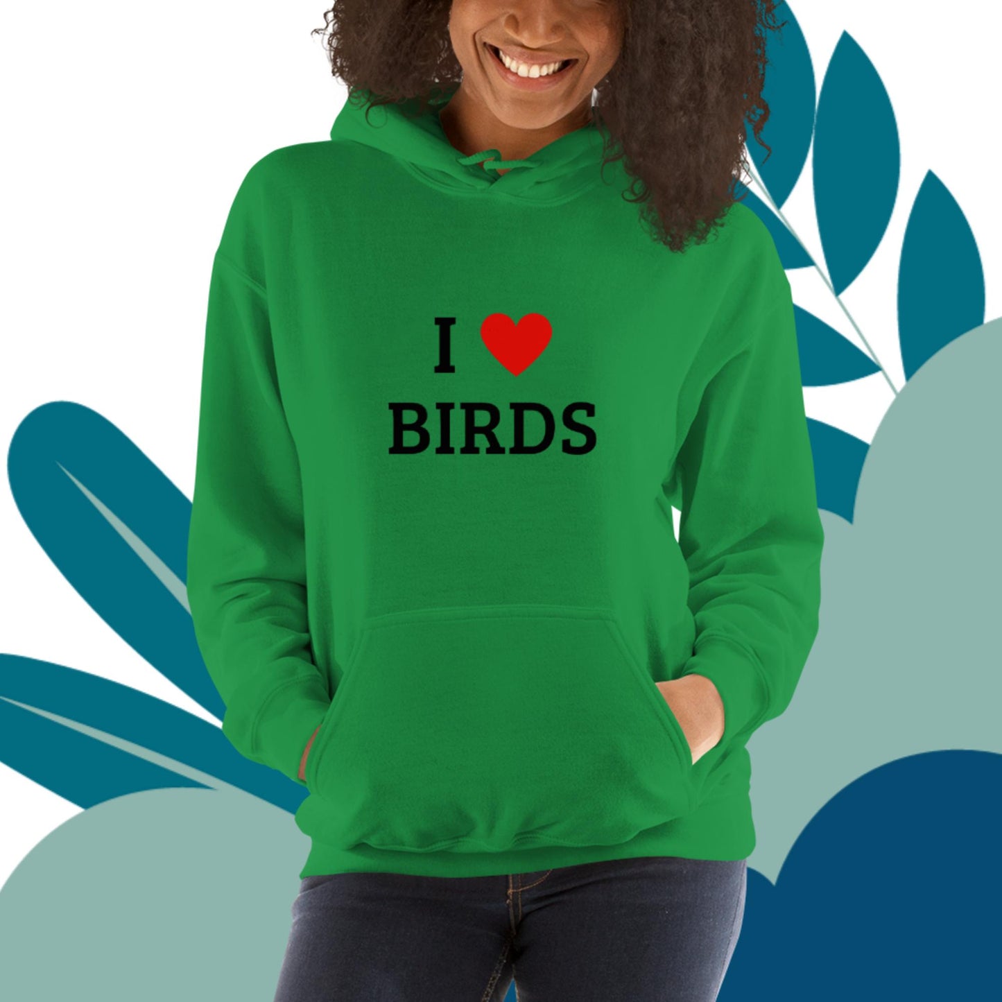 I Love Birds Hoodie