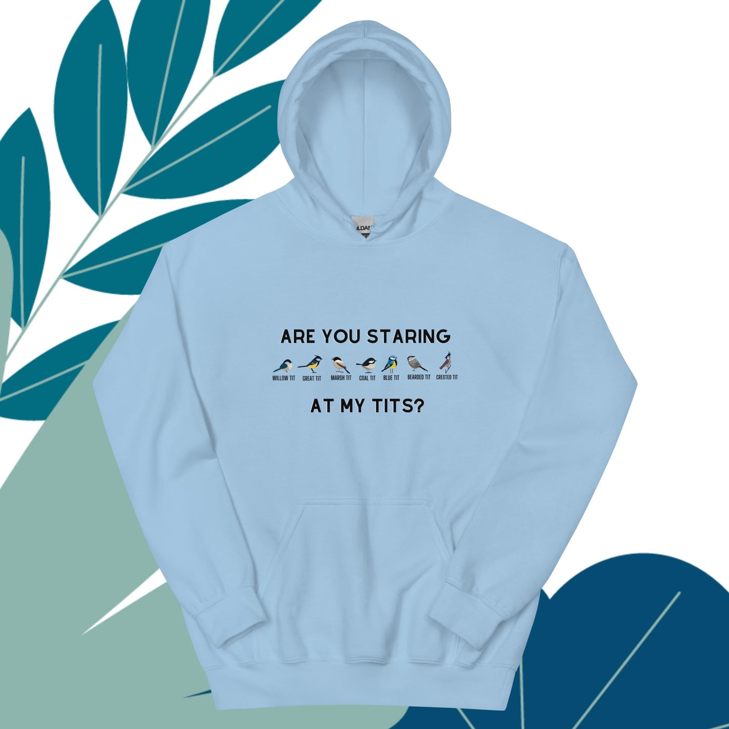 Are You Staring Funny Bird Hoodie