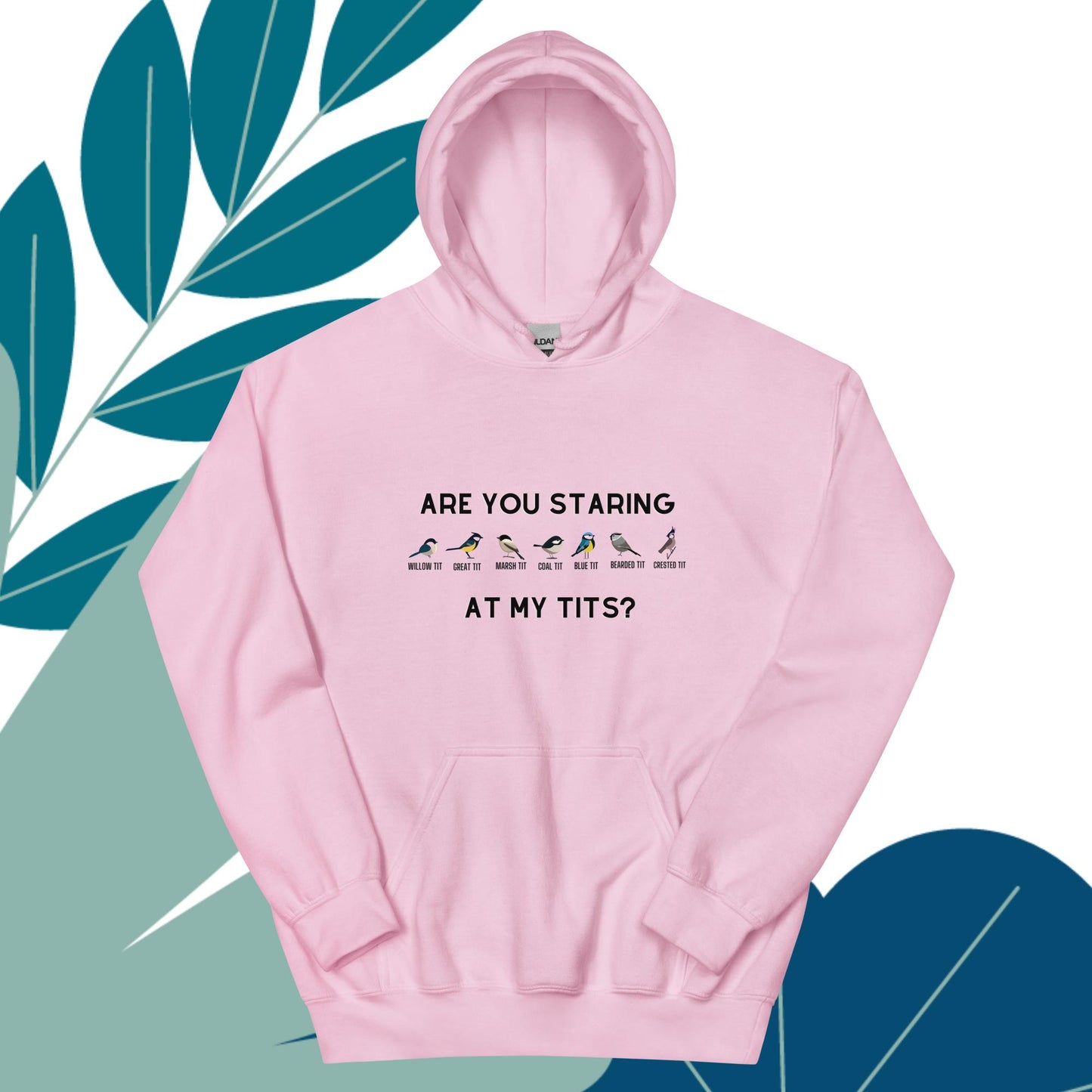 Are You Staring Funny Bird Hoodie