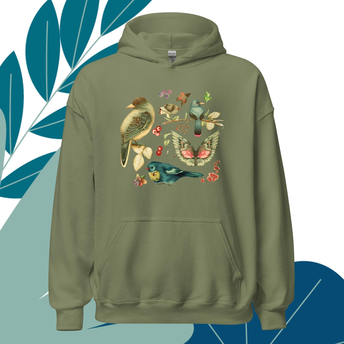 Vintage Bird Hoodie