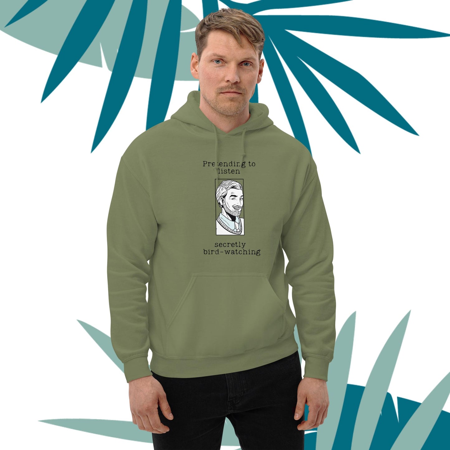 Secretly Bird-watching Hoodie