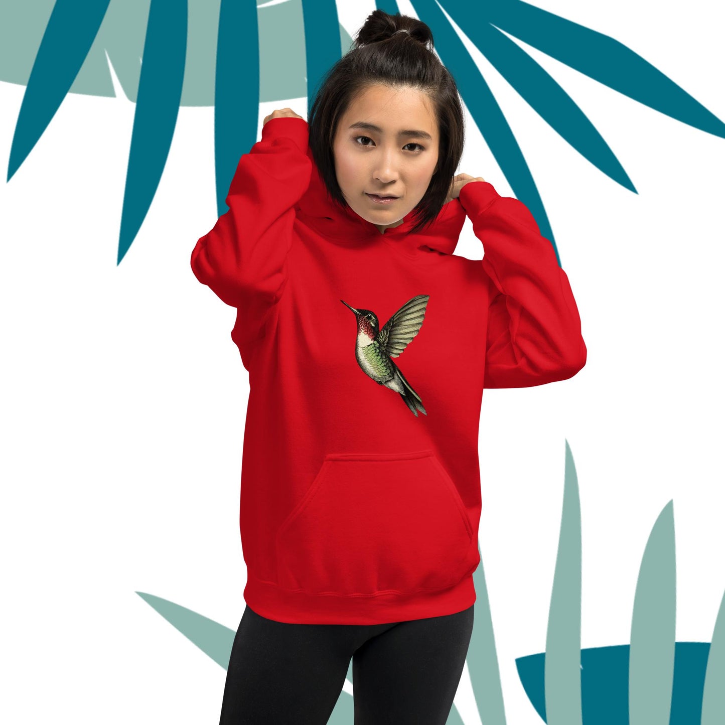 Ruby-throated Hummingbird Hoodie