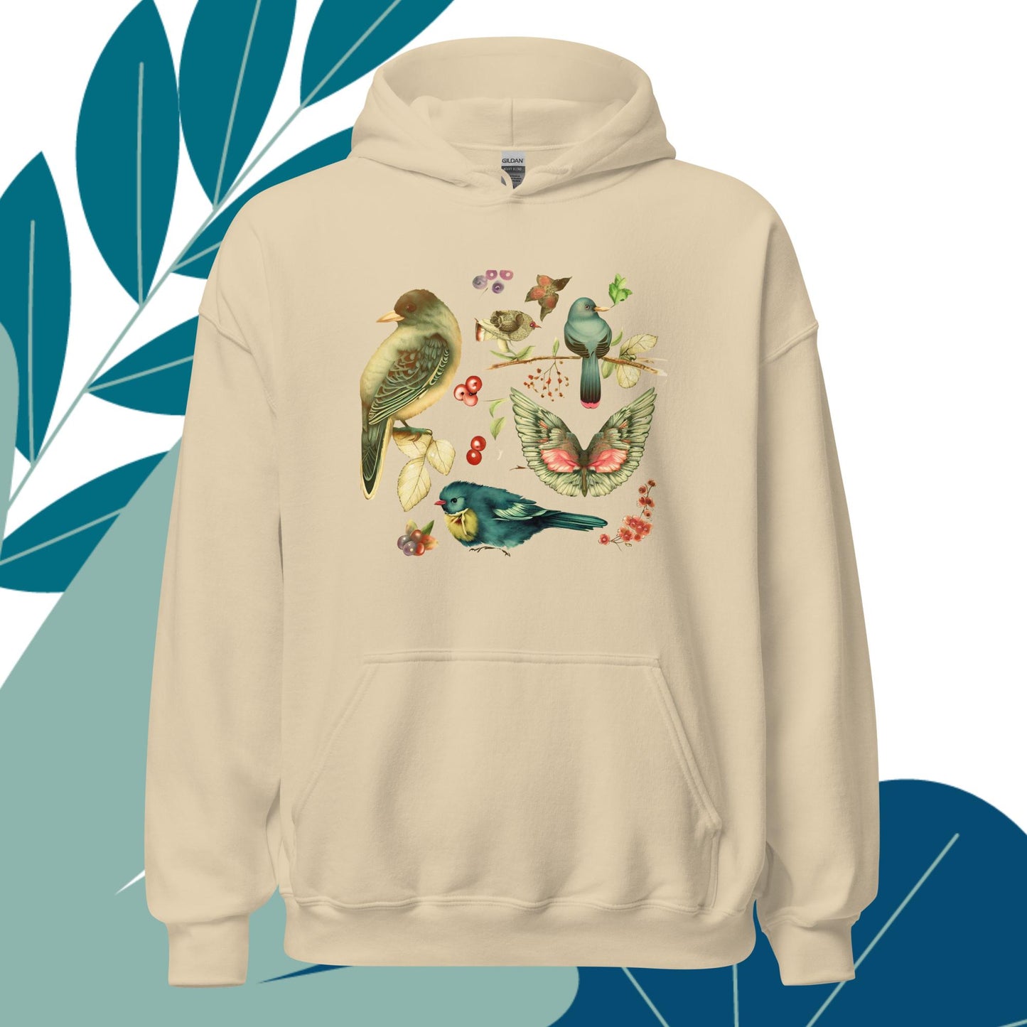 Vintage Bird Hoodie