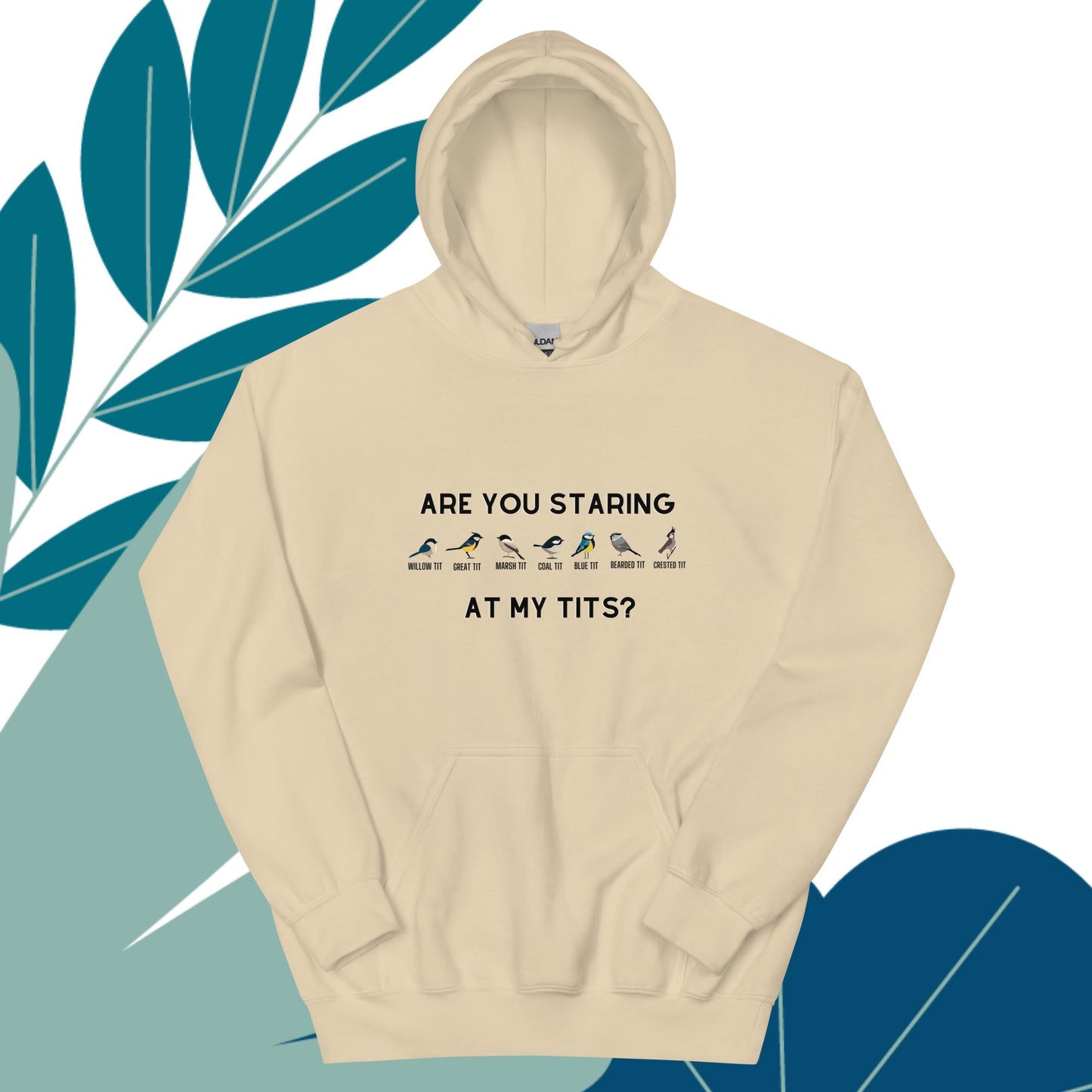 Are You Staring Funny Bird Hoodie