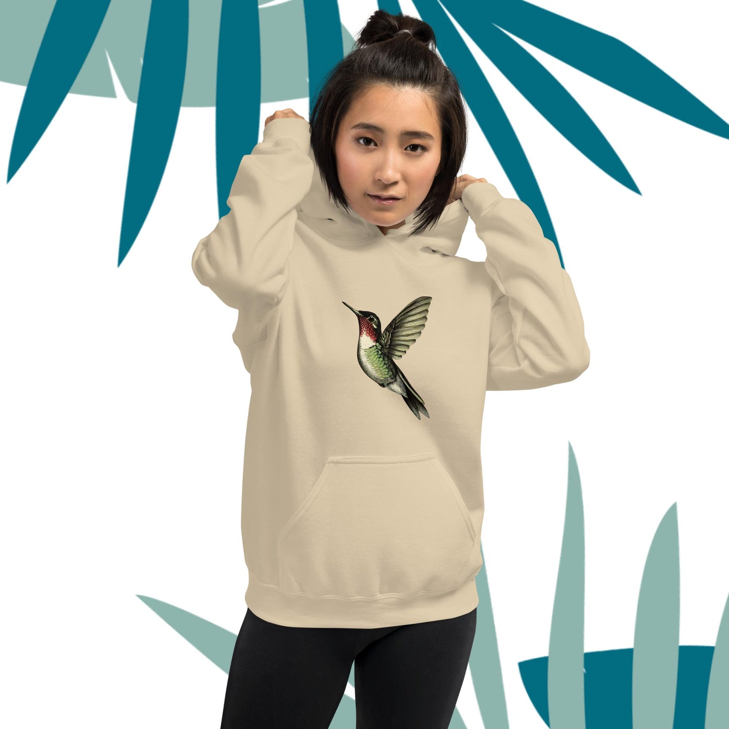 Ruby-throated Hummingbird Hoodie
