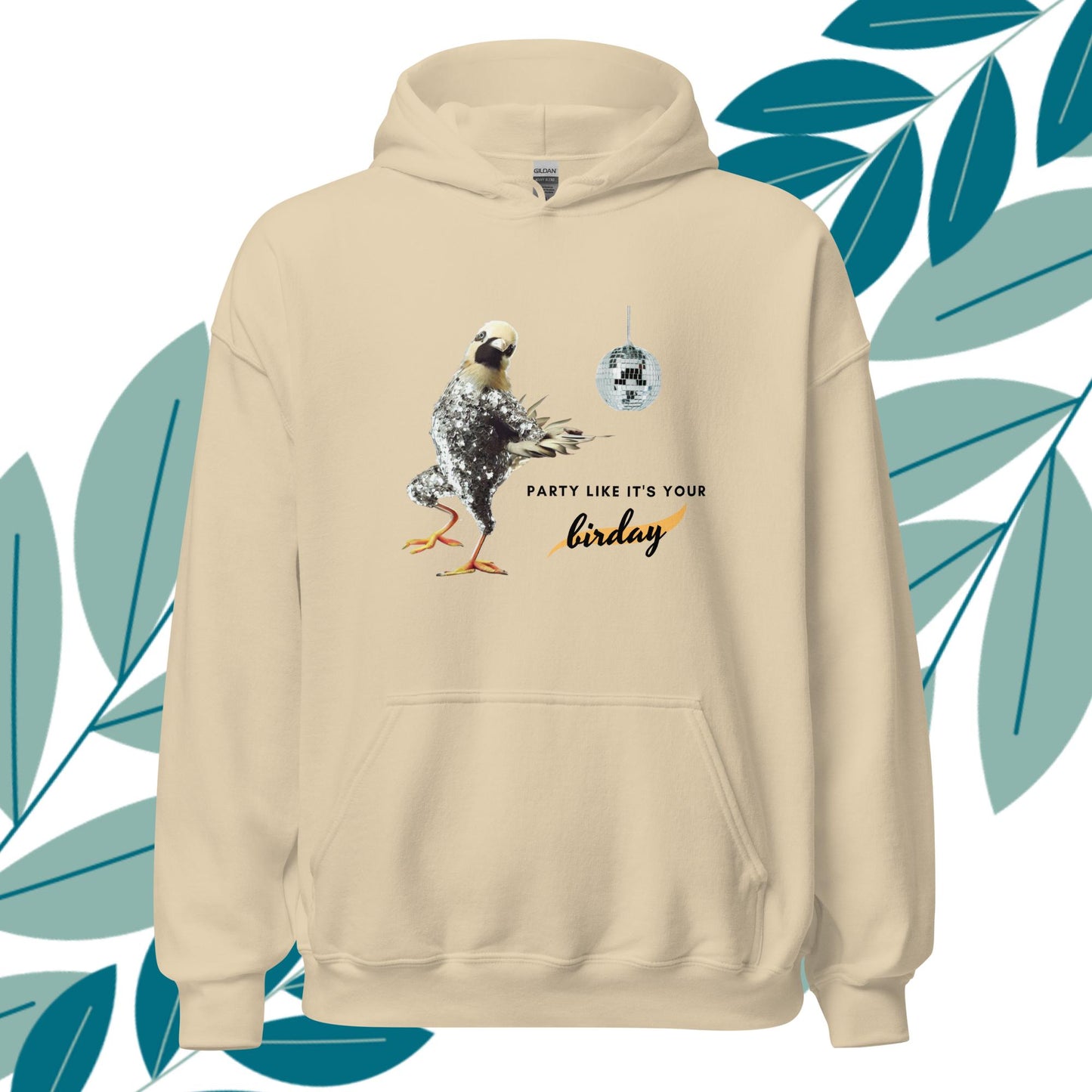 Birthday Bird Hoodie