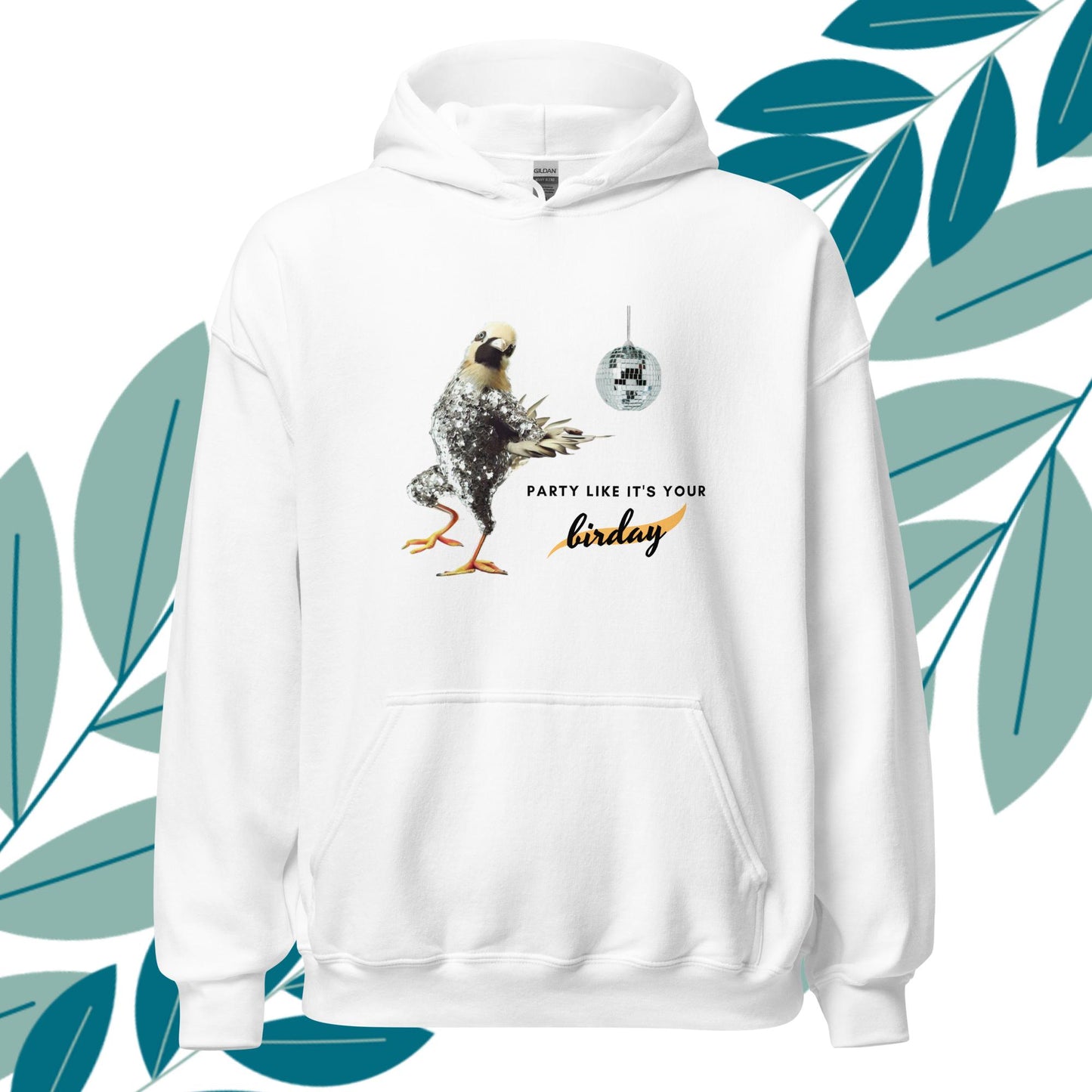 Birthday Bird Hoodie