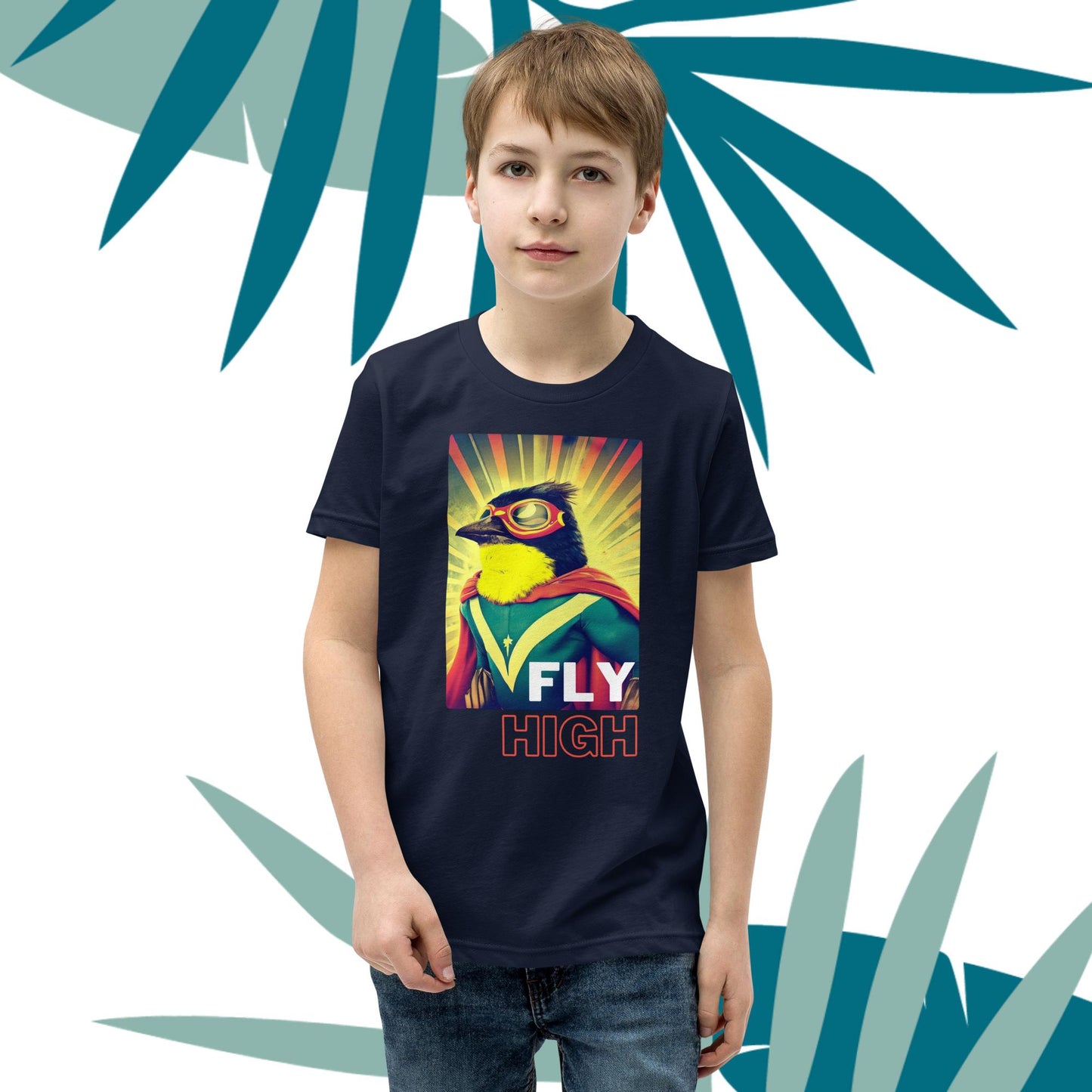 Fly High Kids Bird T-Shirt