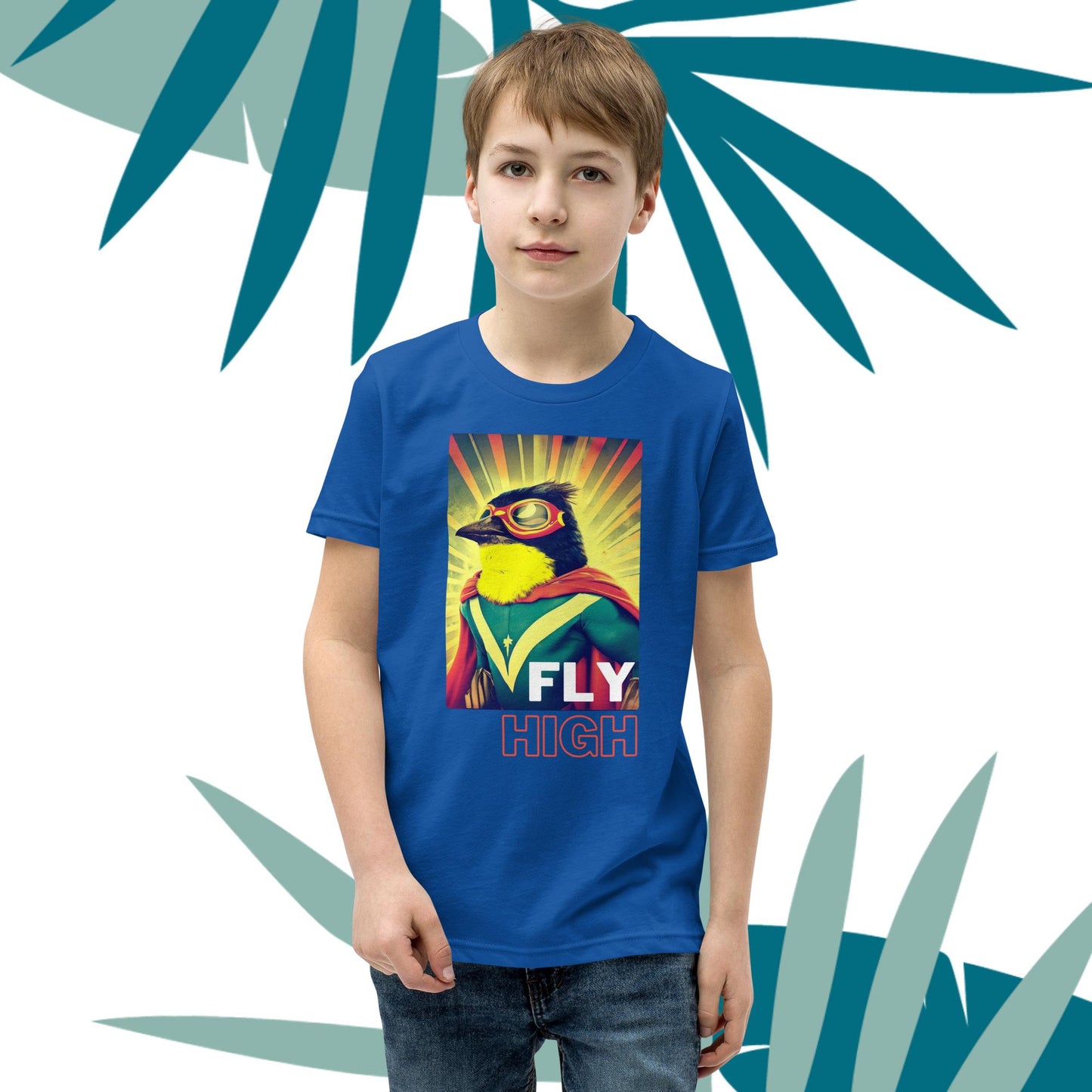 Fly High Kids Bird T-Shirt
