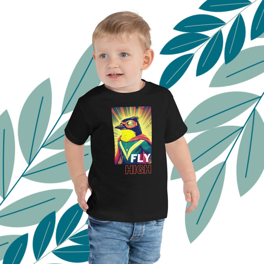 Fly High Toddler Bird T-shirt