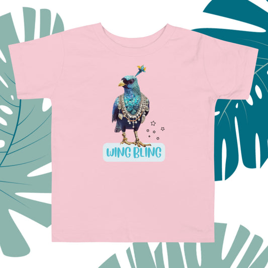 Wing Bling Toddler Bird T-shirt