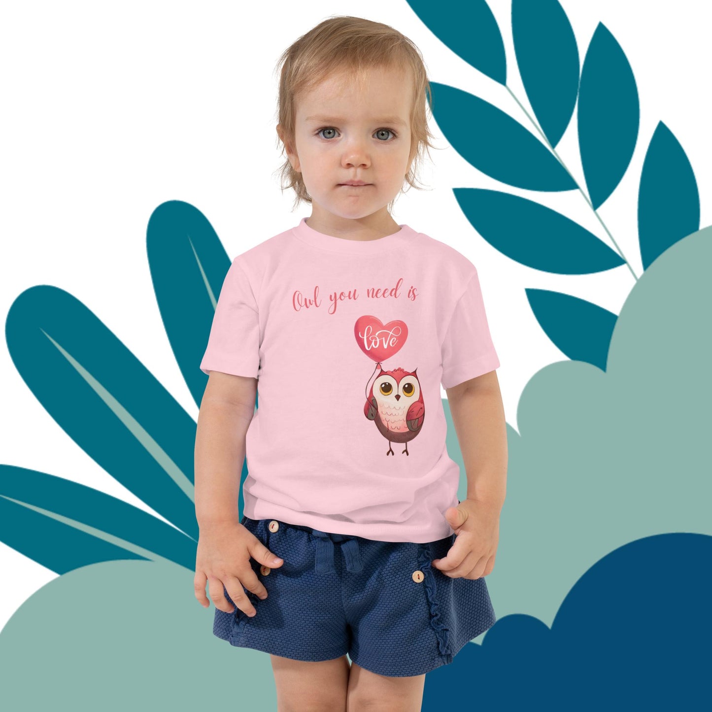 Owl You Need is Love Toddler Bird Tee