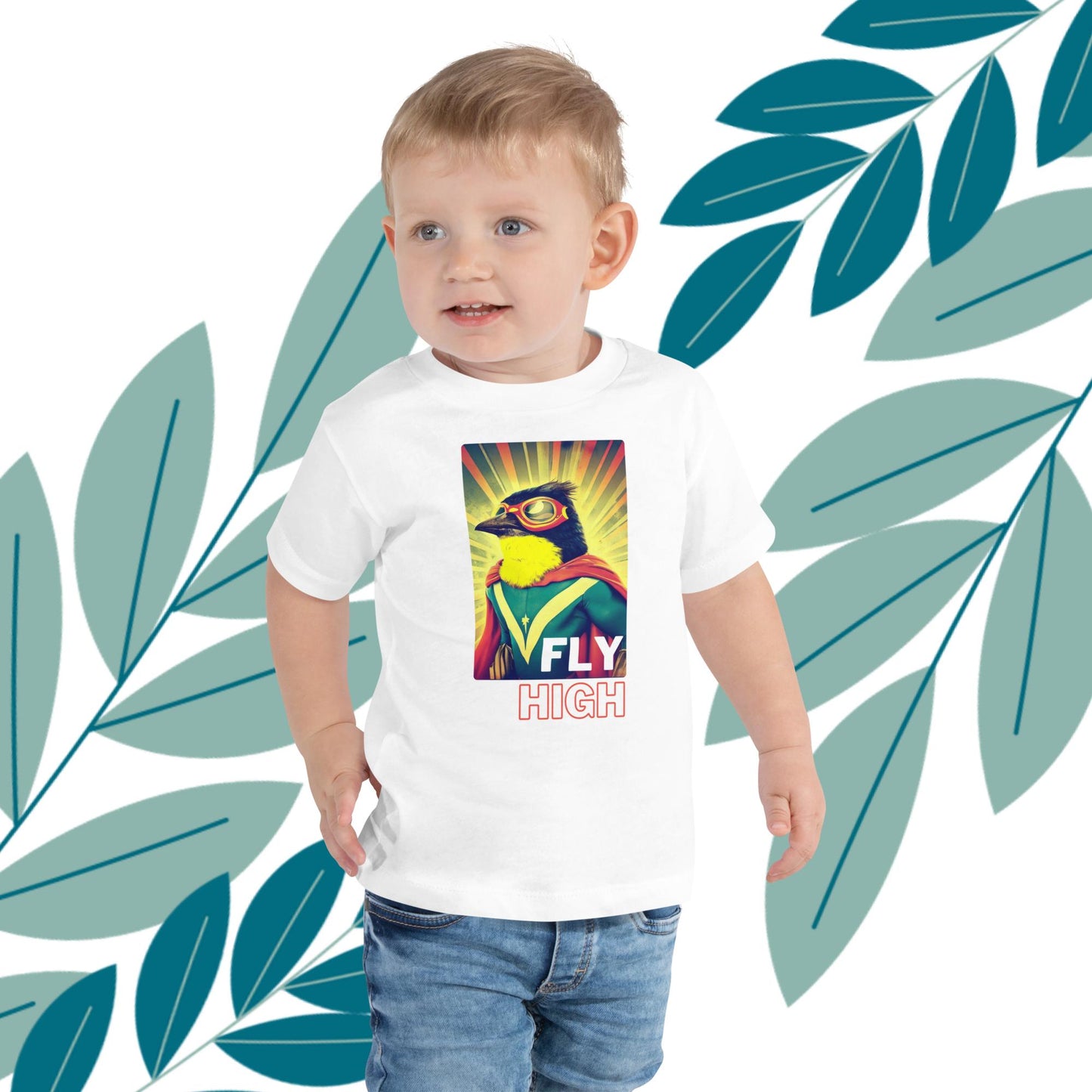 Fly High Toddler Bird T-shirt