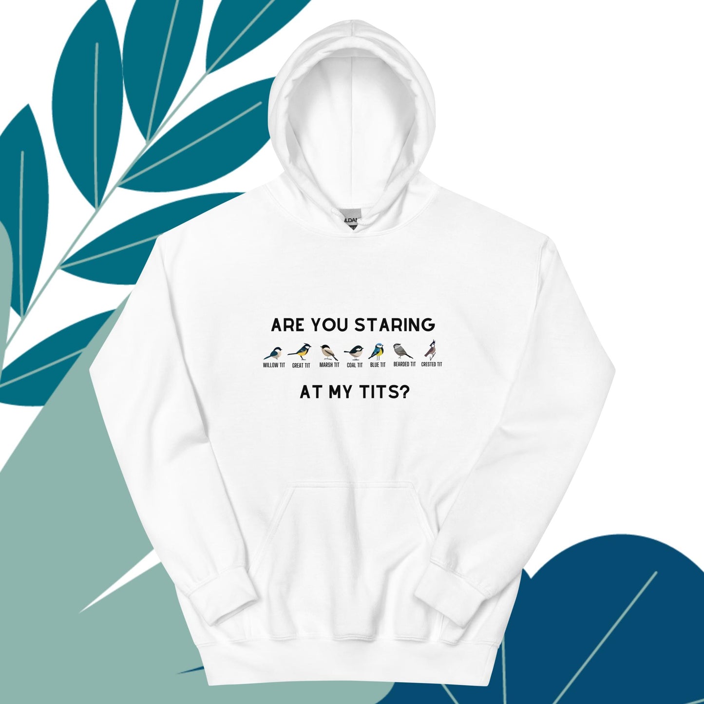 Are You Staring Funny Bird Hoodie