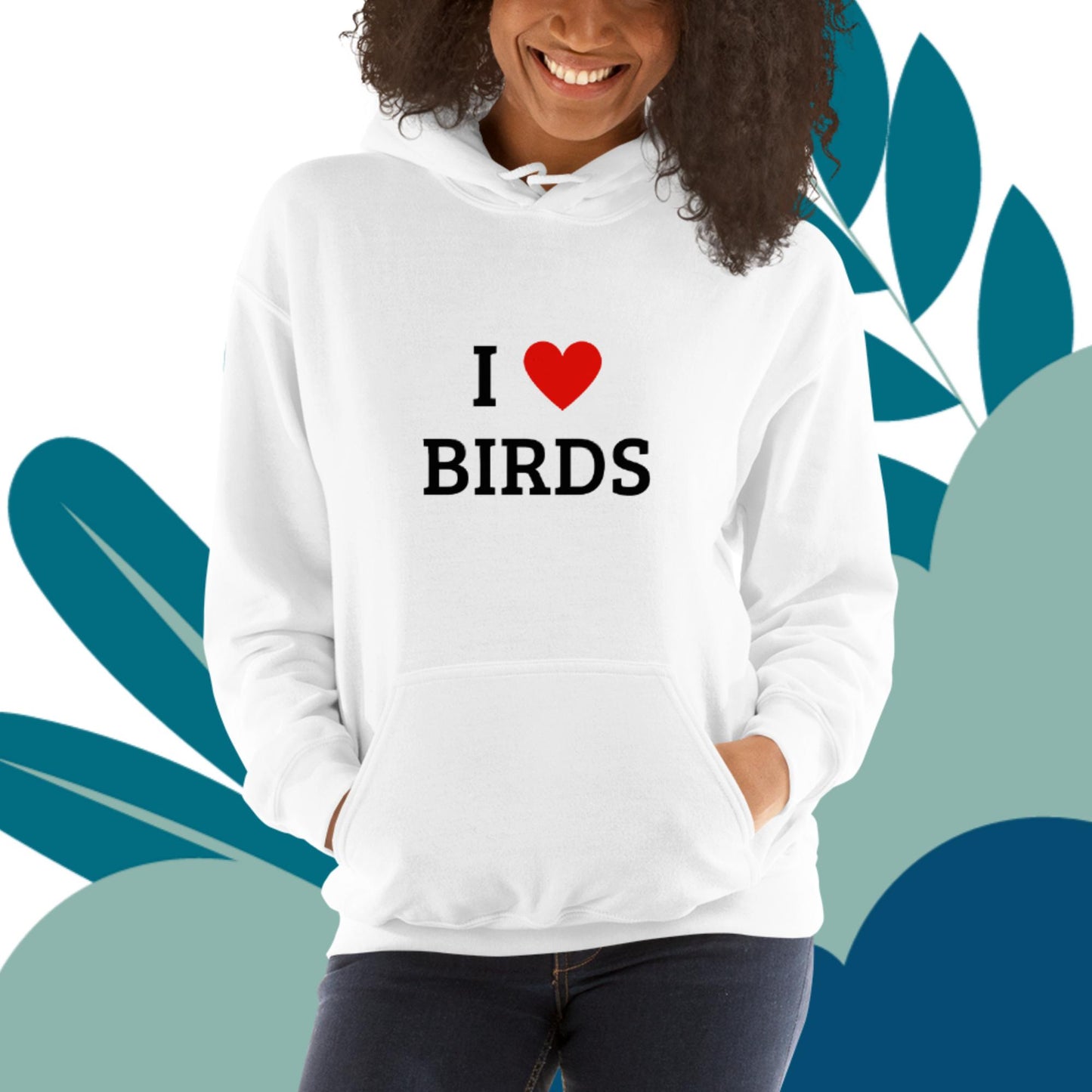 I Love Birds Hoodie