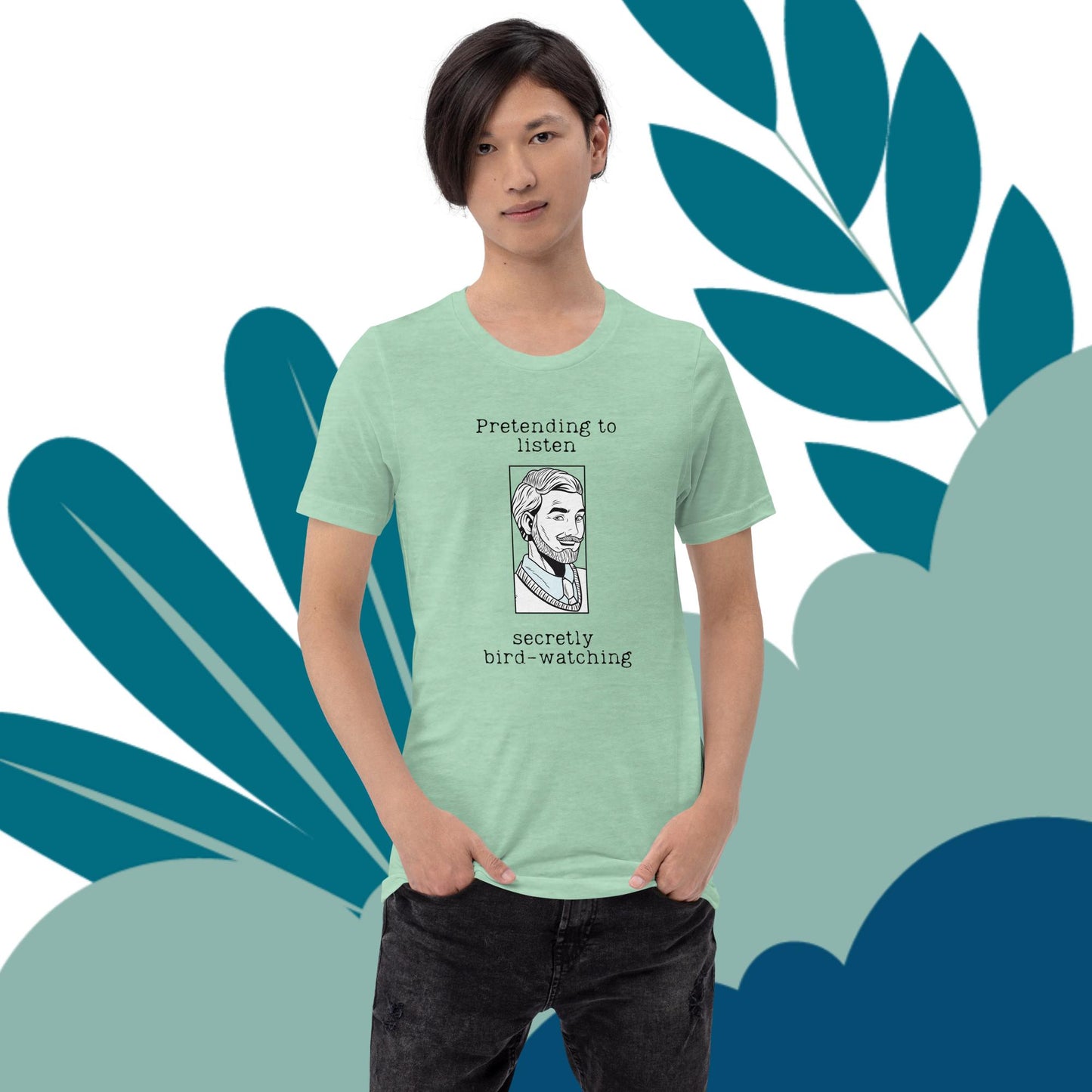 Secretly Bird-watching T-shirt