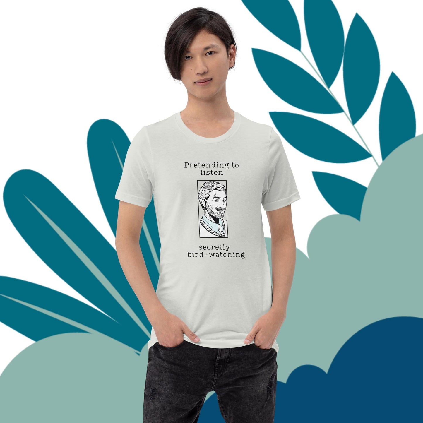 Secretly Bird-watching T-shirt