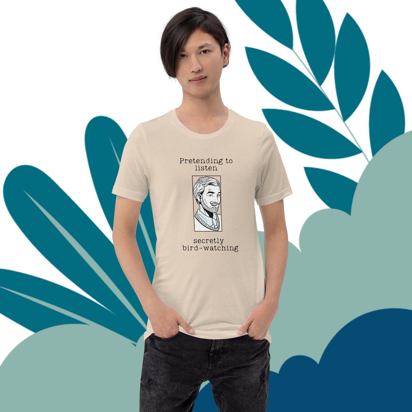 Secretly Bird-watching T-shirt