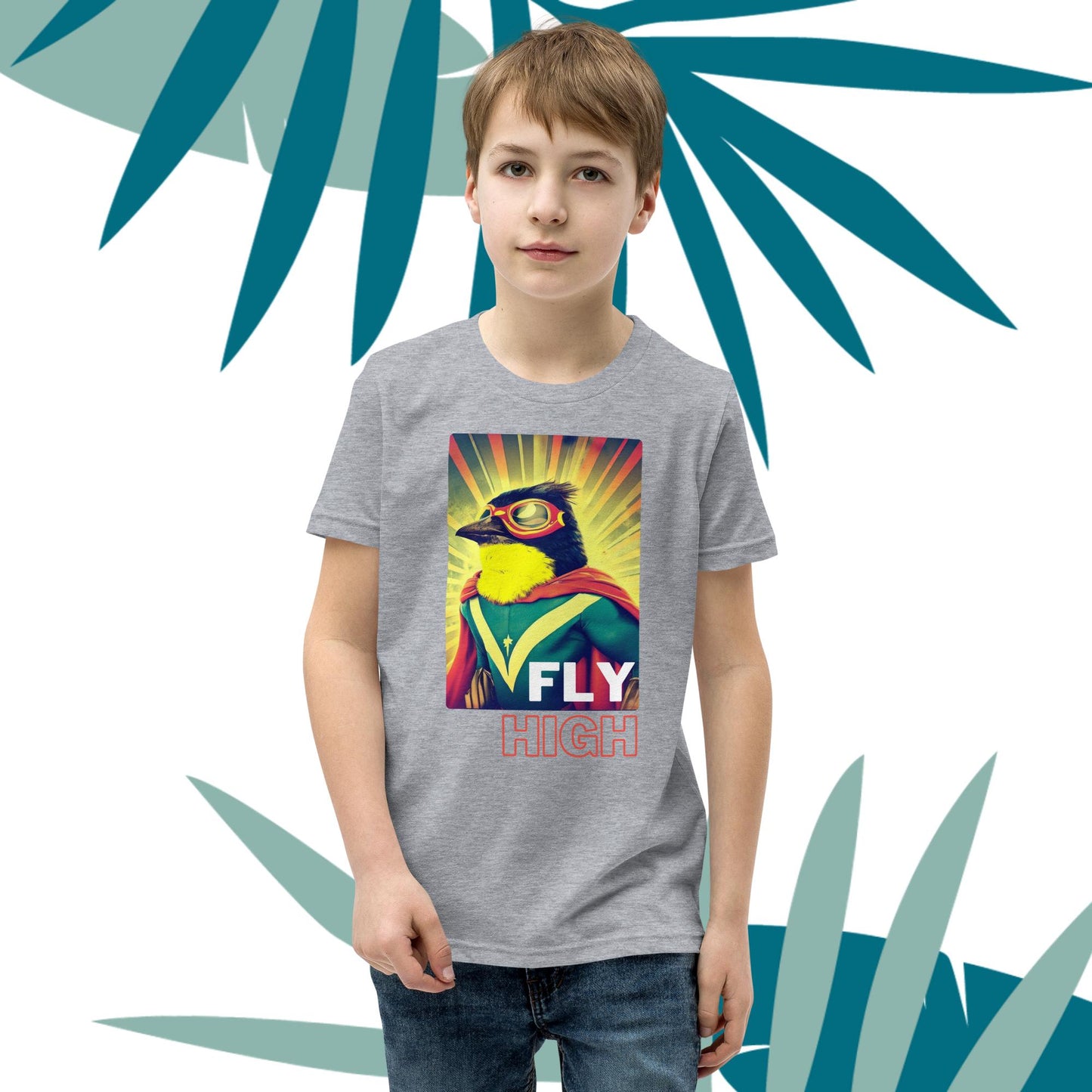 Fly High Kids Bird T-Shirt