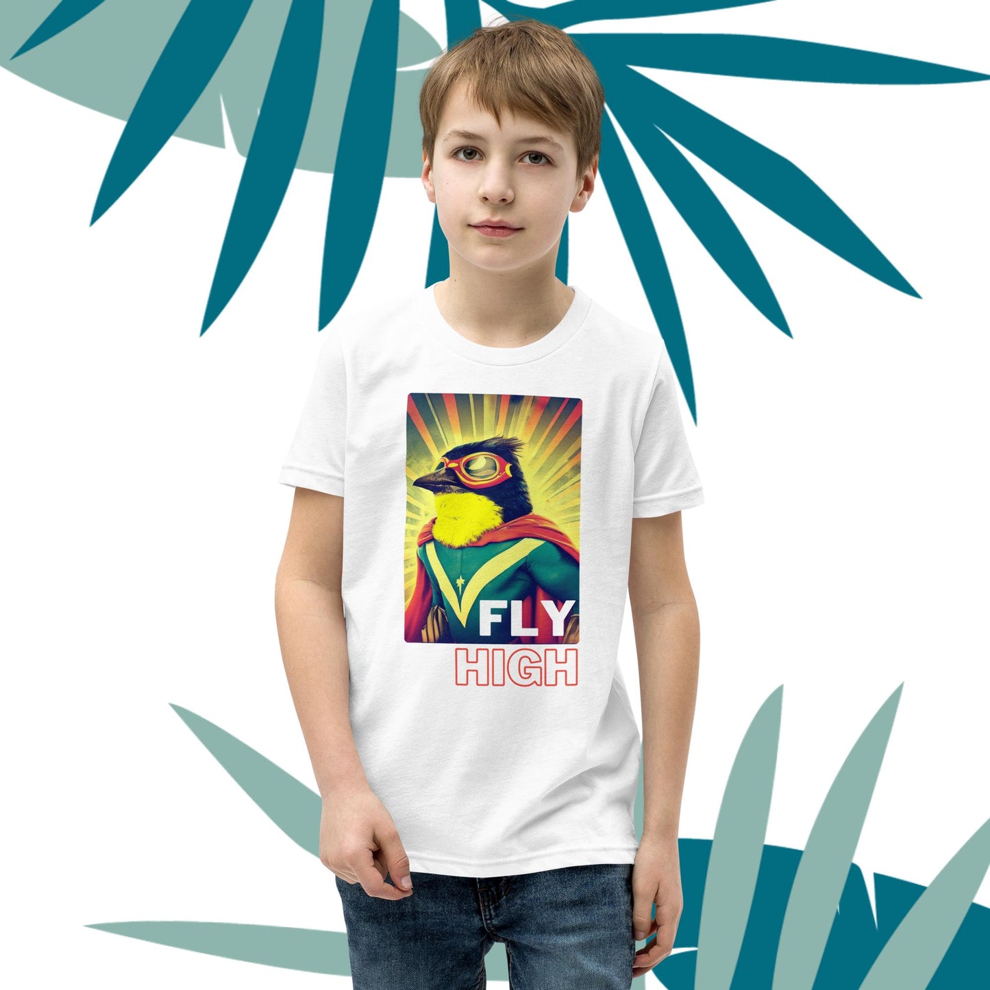 Fly High Kids Bird T-Shirt